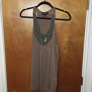 Beaded Tank Top